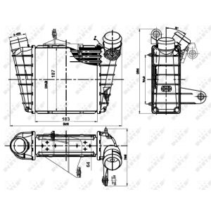 Intercooler NRF 30842