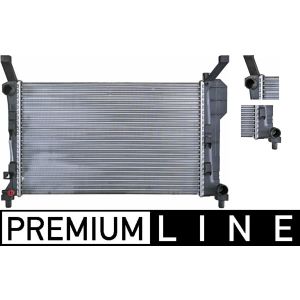 Arrefecedor do motor MAHLE CR 660 000P