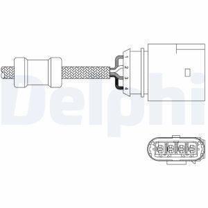 Sensor Lambda DELPHI ES20348-12B1