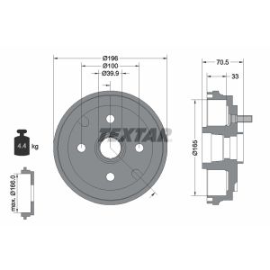 Remtrommel TEXTAR 94033900