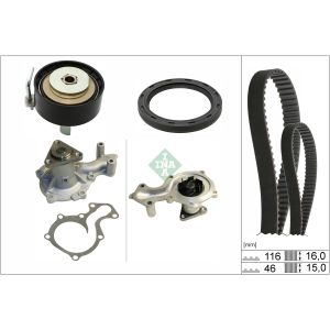 Kit de correa de distribución INA 530 0960 30