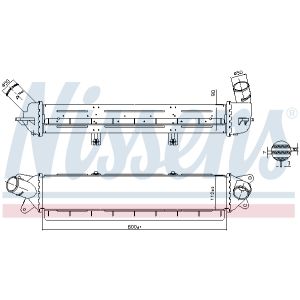 Intercooler NISSENS 961242