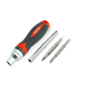 Punho de bits TOPTUL 1/4 polegadas 5/16 polegadas Adapter bits PH1 - 5mm, PH2 - 6mm