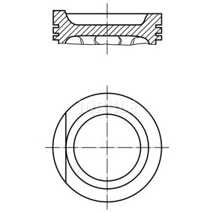 Pistone MAHLE 034 76 02