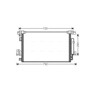 Kondensator, Klimaanlage AVA COOLING MT5210D
