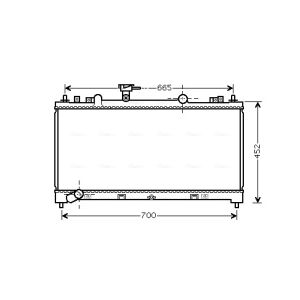 Motorkühler AVA COOLING MZ2226
