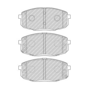 Set di pastiglie freno FERODO FDB5038, fronte