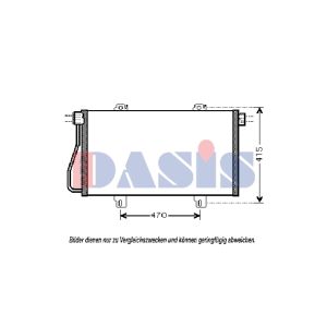 A/C-kondensor AKS DASIS 182029N