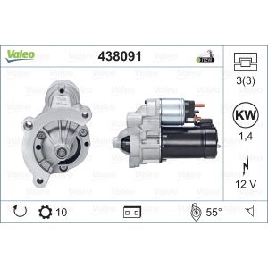 Starter VALEO ORIGINS NEW VALEO 438091