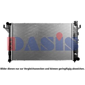 Arrefecedor do motor AKS DASIS 520094N