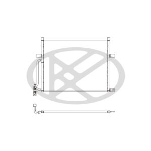 Condenseur (climatisation) KOYORAD CD420525
