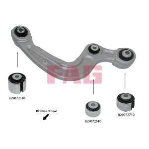 Suporte/rolamento da suspensão da roda FAG 829 0727 10