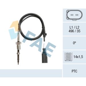 Abgastemperatursensor FAE 68118