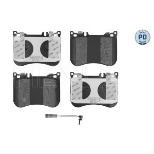 Bremsbelagsatz, Scheibenbremse MEYLE 025 257 0617/PD