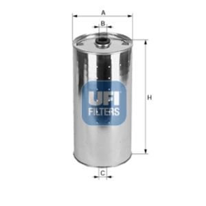 Kit de conversion, filtre interchangeable UFI 20.012.02