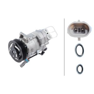 Compressor, ar condicionado HELLA 8FK 366 200-431