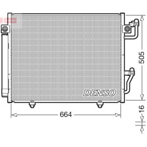 Condenseur, climatisation DENSO DCN45005