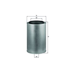Filtro de ar MAHLE LX 1606