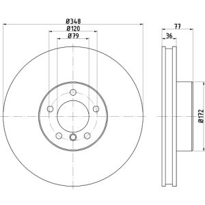 Disque de frein TEXTAR 92182425 avant, ventilé, 1 Stück