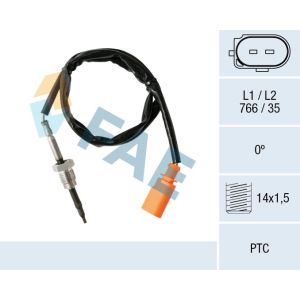 Sensor de temperatura dos gases de escape FAE 68003