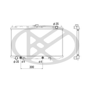 Raffreddatore motore KOYORAD PL021185
