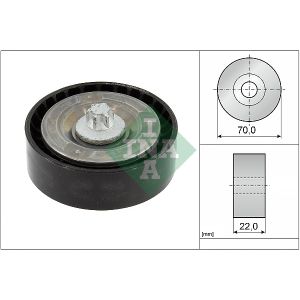 Polia guia, correia trapezoidal INA 532 0895 10