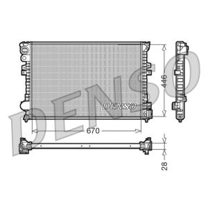 Arrefecedor do motor DENSO DRM07050