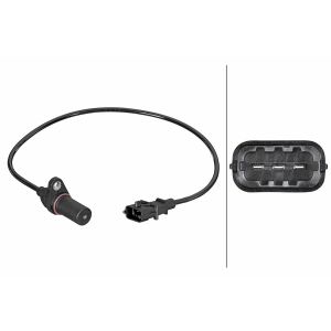 Sensor, posição do commando de válvulas HELLA 6PU 358 381-571
