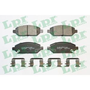 Bremsbelagsatz, Scheibenbremse LPR 05P2050K