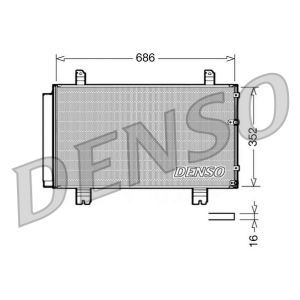 Condenseur (climatisation) DENSO DCN51002