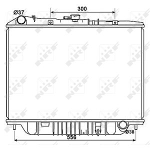 Kühler, Motorkühlung NRF 53517