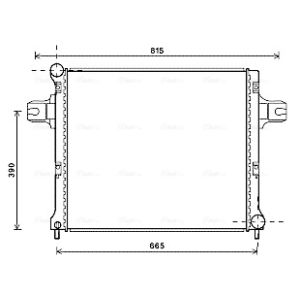 Motorkühler AVA COOLING JEA2064