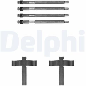 Kit de acessórios, pastilhas de travão DELPHI LX0707