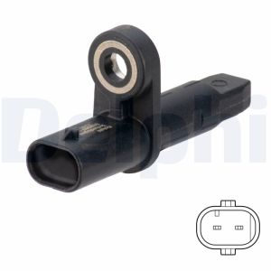 Capteur (vitesse de rotation des roues) DELPHI SS20801