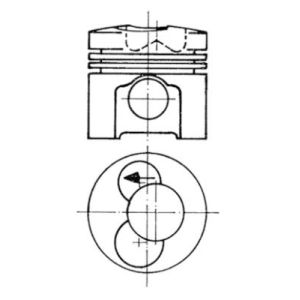 Zuiger KOLBENSCHMIDT 93472600