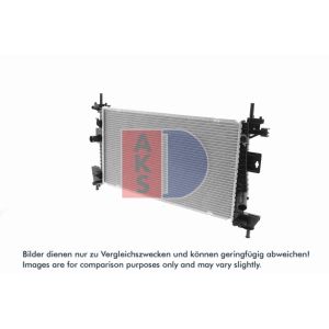 Motorradiateur  AKS DASIS 090115N