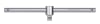 Maner pentru bare de extensie / pentru tubulare, 1/2 inch, patrat, alunecare / De tip „T”