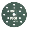 Sandpaper disc P600 150mm for orbital sander; for rotary grinder 25 pcs