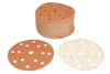 Sandpaper disc P120 150mm for orbital sander; for rotary grinder 100 pcs