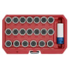Set tubulare 1/2" pentru șuruburi de protecție a roților SEA SX219