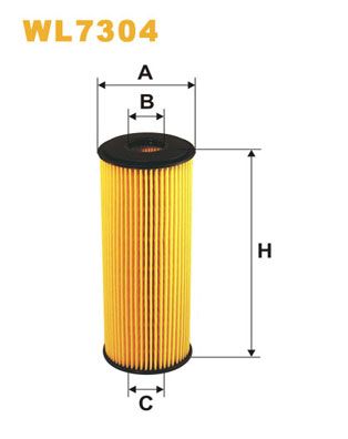 Фільтр масляний MB (W124 280E/W124 300-24V) 89- WIX Filters фото 7