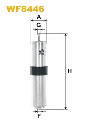 Паливний фільтр BMW 3 (E90), 3 (E91), 3 (E92), 3 (E93), X1 (E84), X3 (F25), X4 (F26) 2.0D/3.0D 12.04-03.18