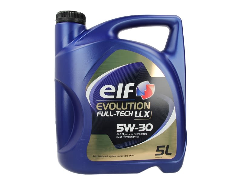 Olej silnikowy syntetyczny ELF EVO FULLTECH LLX 5W30 5L