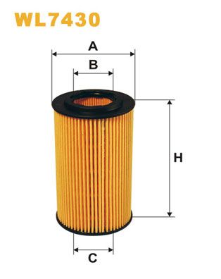Фільтр масляний Honda Accord 2.2 D 03-08/CR-V 2.2 D 05-06 WIX Filters фото 9