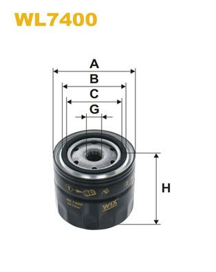Фільтр масляний Uaz Patriot 2.7i 04-/Ford Transit 1.5-2.9i 55-00 WIX Filters фото 4