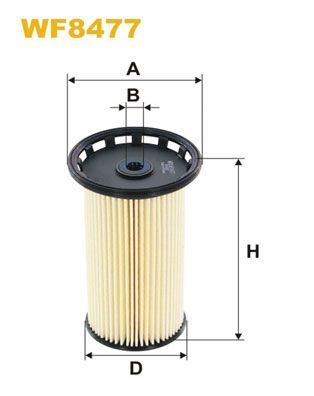 Фільтр паливний Audi A3/Q2/TT/Skoda Octavia/SuperB/VW Caddy/Golf/Passat/Polo/Tiguan 1.6/2.0TDI 09- WIX Filters фото 5