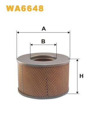 Фільтр повітряний Toyota Land Cruiser 3.0 TDI/4.2 D 95-03 (бочка) WIX Filters фото 9