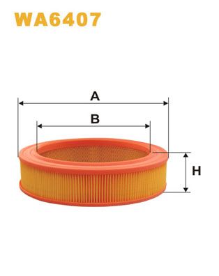 Фільтр повітряний Ford Taunus 64-82 WIX Filters фото 9