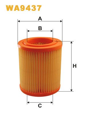 Фільтр повітряний Honda CR-V/Civic/FR-V/Stream 2.0 01- WIX Filters фото 7
