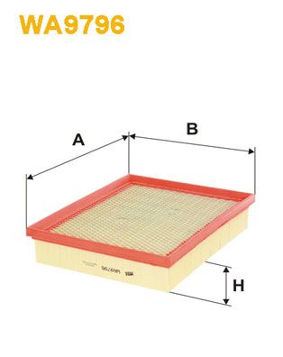 Фильтр воздушный Ford Galaxy/Mondeo/S-Max 1.0-2.0EcoBoost/1.5-2.0Ecoblue/TDCi 14- фото 5
